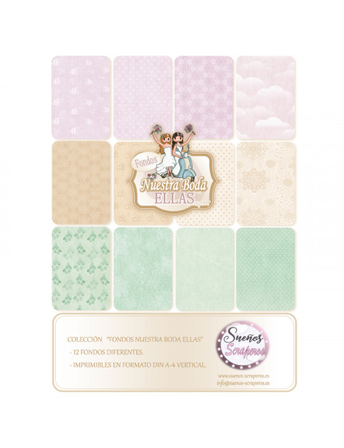 Fondos "Nuestra Boda Ellas" VERTICAL