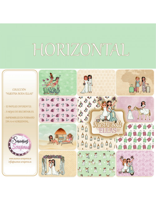 Colección "Nuestra Boda Ellas" HORIZONTAL