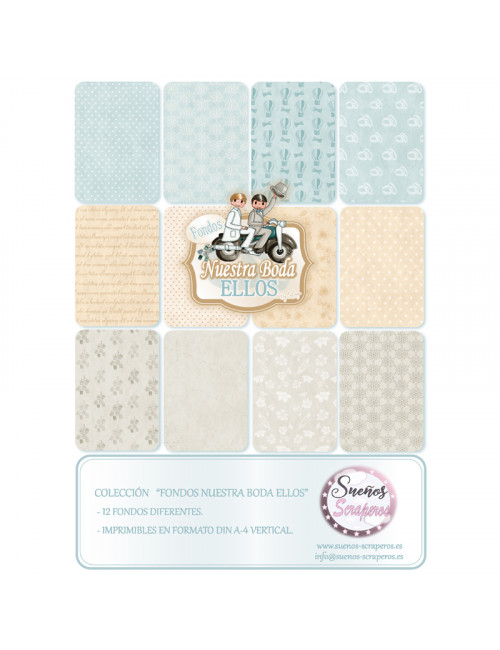 Fondos "Nuestra Boda Ellos" VERTICAL