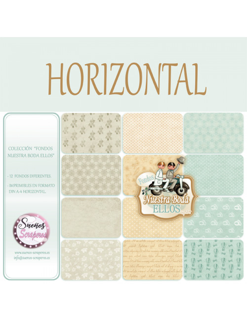Fondos "Nuestra Boda Ellos" HORIZONTAL