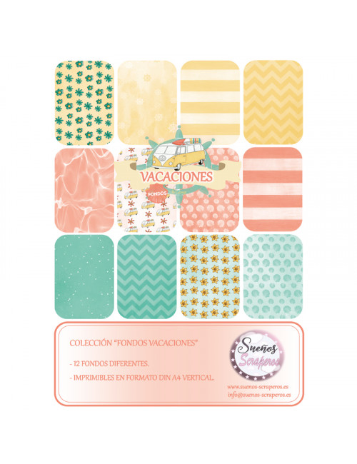 Fondos "Vacaciones" VERTICAL