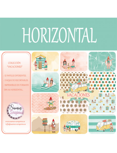 Colección "Vacaciones" HORIZONTAL