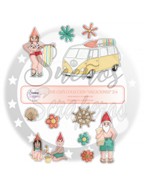 Die cuts "Vacaciones"