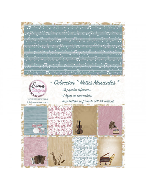 Colección "Notas Musicales" VERTICAL