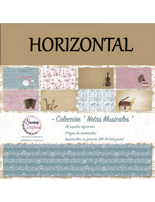 Colección "Notas Musicales" HORIZONTAL