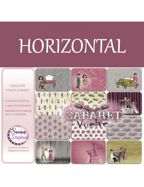 Colección " Vuelve Cabaret " HORIZONTAL