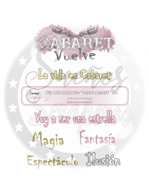 Die cuts  "Vuelve Cabaret"