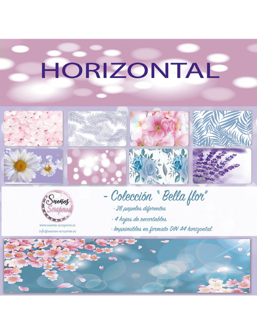 Colección "Bella Flor" Horizontal