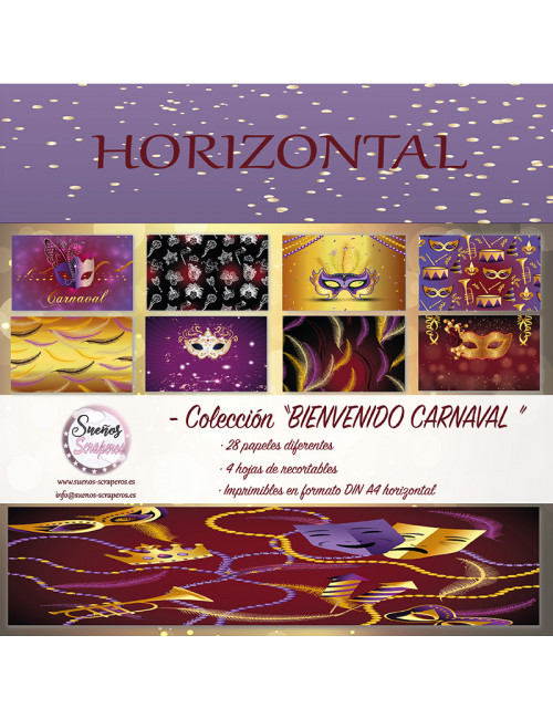 Colección "Bienvenido Carnaval" HORIZONTAL