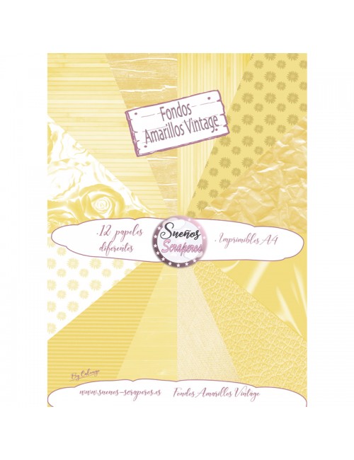 Fondos "Amarillos Vintage"