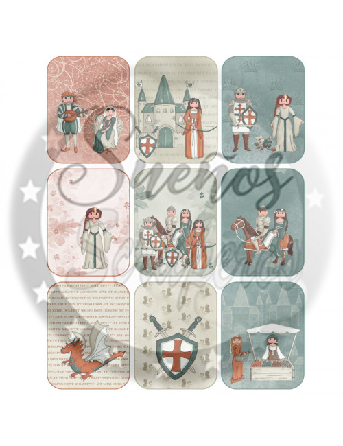 Colección " Medieval " VERTICAL