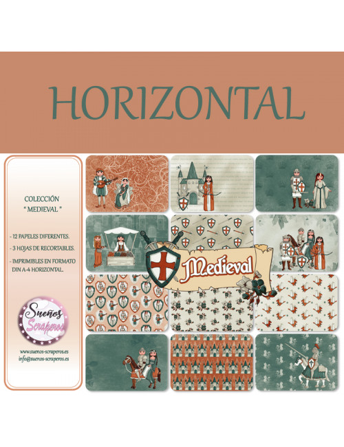 Colección " Medieval " HORIZONTAL