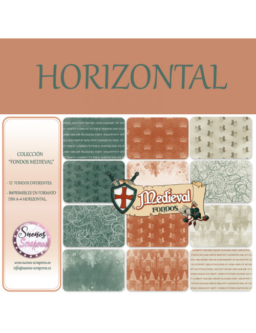 Fondos "Medieval" HORIZONTAL