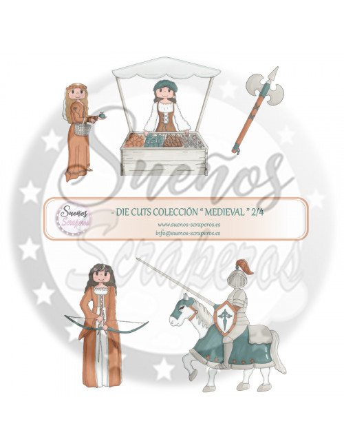Die cuts " Medieval "