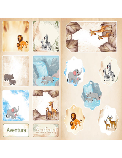 Colección "Animales del bosque" HORIZONTAL