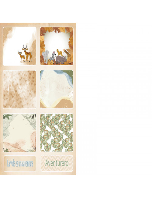 Colección "Animales del bosque" HORIZONTAL