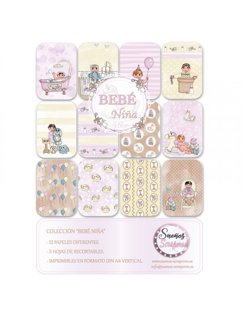 Colección "Bebé Niña" VERTICAL