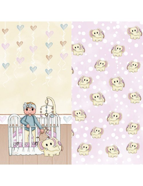 Colección " Bebé Niña" HORIZONTAL