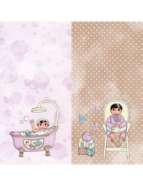 Colección " Bebé Niña" HORIZONTAL