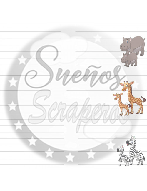 Plantillas cuaderno "Animales"