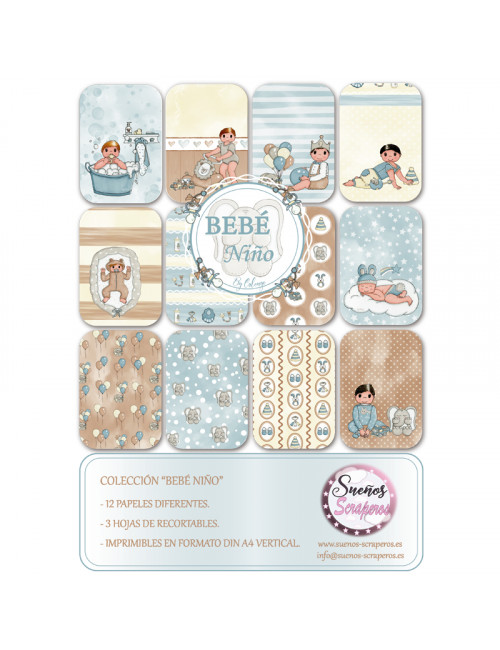 Colección " Bebé Niño" VERTICAL