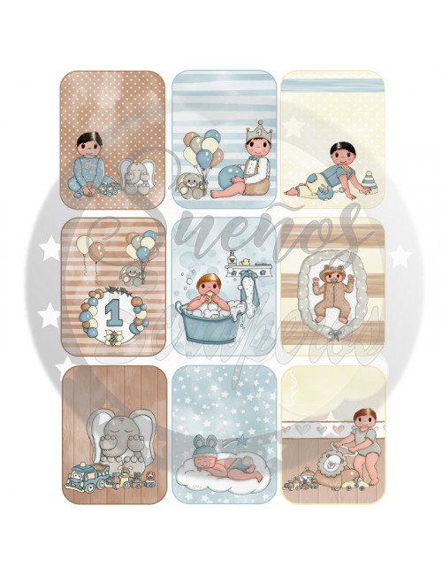 Colección " Bebé Niño" VERTICAL