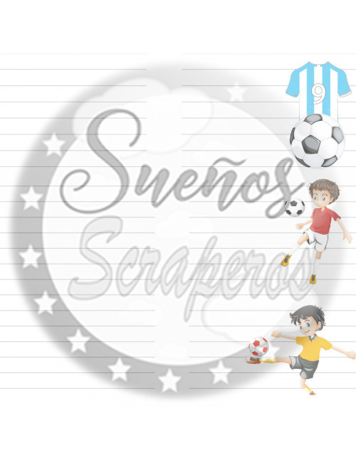 Plantillas Cuaderno "Fútbol"