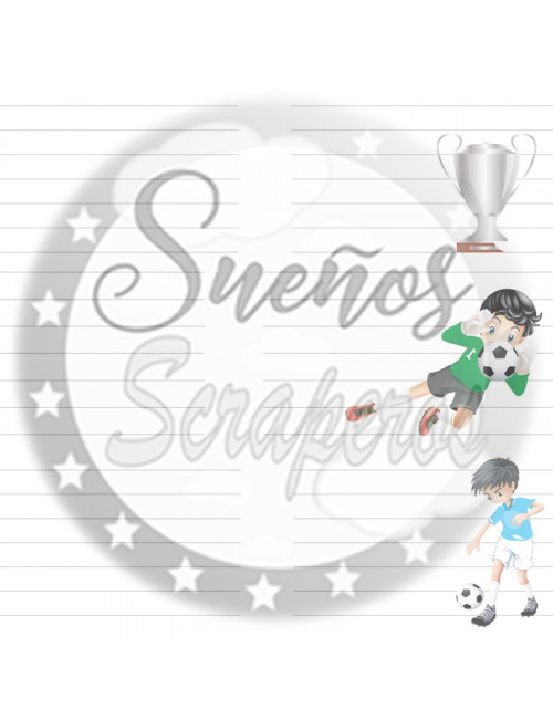 Plantillas Cuaderno "Fútbol"
