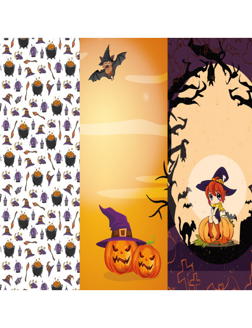 Colección "Bienvenido Halloween" Horizontal