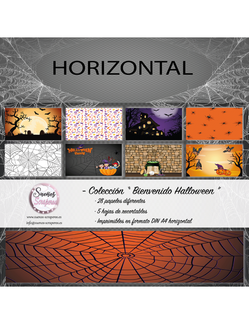 Colección "Bienvenido Halloween" Horizontal