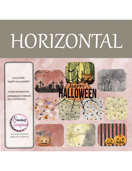 Colección "Happy Halloween" HORIZONTAL