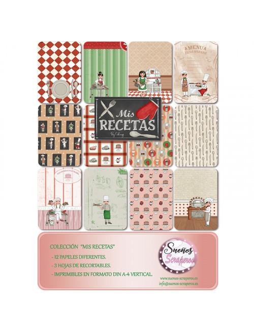 Colección "Mis Recetas" VERTICAL