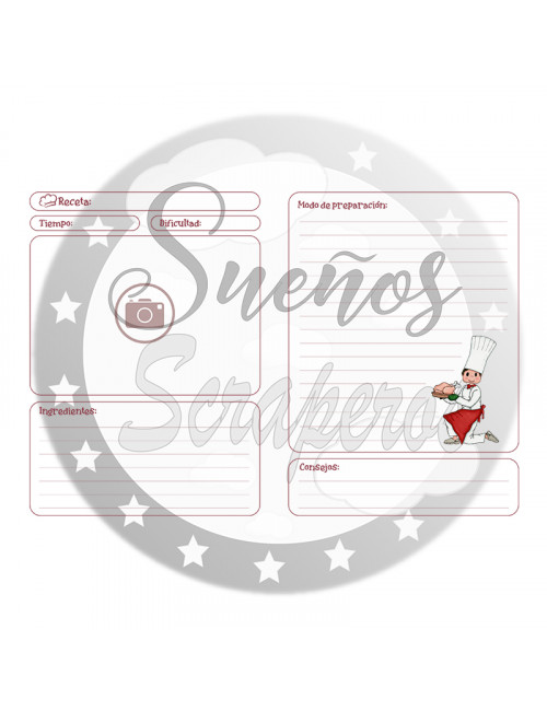 Colección "Mis Recetas" VERTICAL