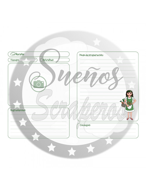 Colección "Mis Recetas" HORIZONTAL