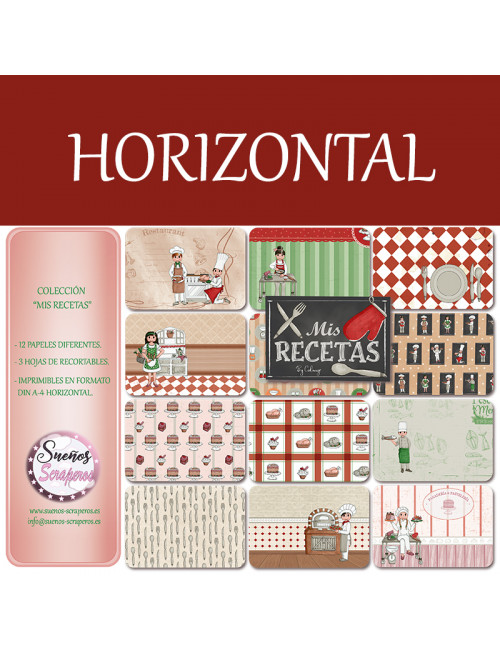 Colección "Mis Recetas" HORIZONTAL