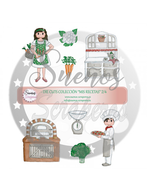 Die cuts  "Mis Recetas"