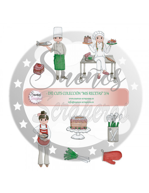 Die cuts  "Mis Recetas"
