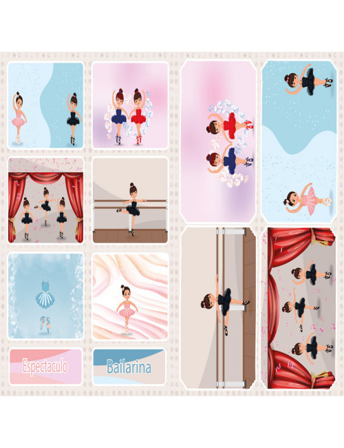 Colección "Bailarinas" HORIZONTAL