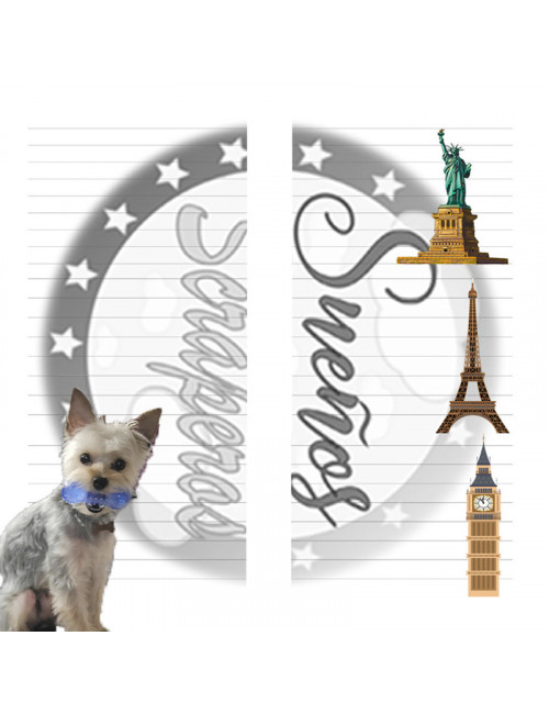 Plantillas cuaderno "Viajes"