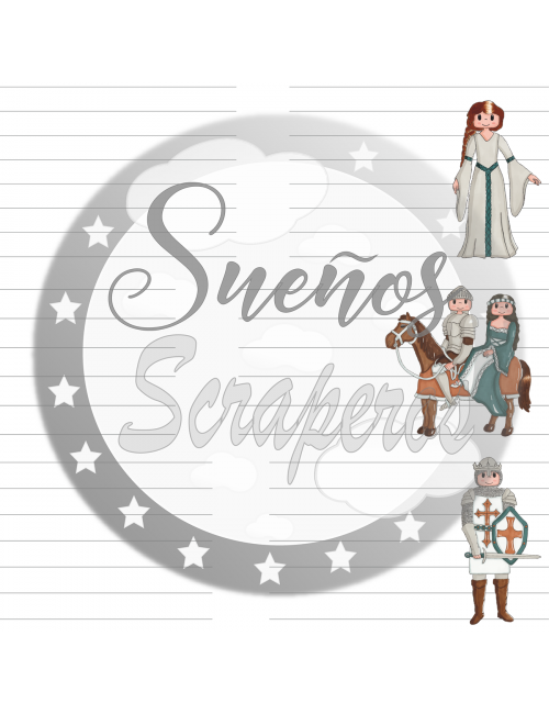 Plantillas Cuaderno "Medieval"