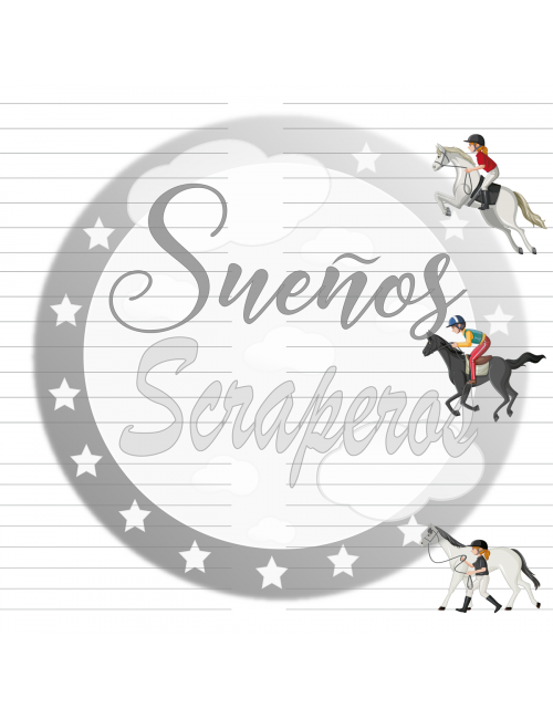 plantillas Cuaderno "Hípica"