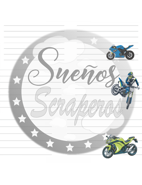 Plantillas Cuaderno "Carreras" RAYAS