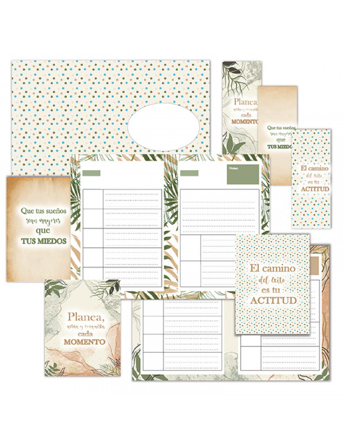 Relleno Agenda Perpetua "Animales del Bosque"