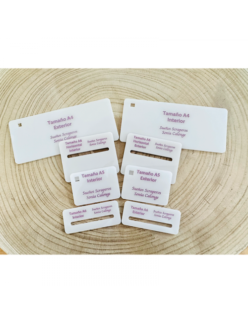 Herramientas encuadernar cinch metacrilato