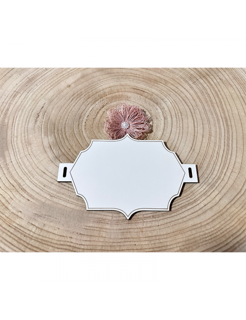 Marco - "Cinturón-3" - Adorno - Madera