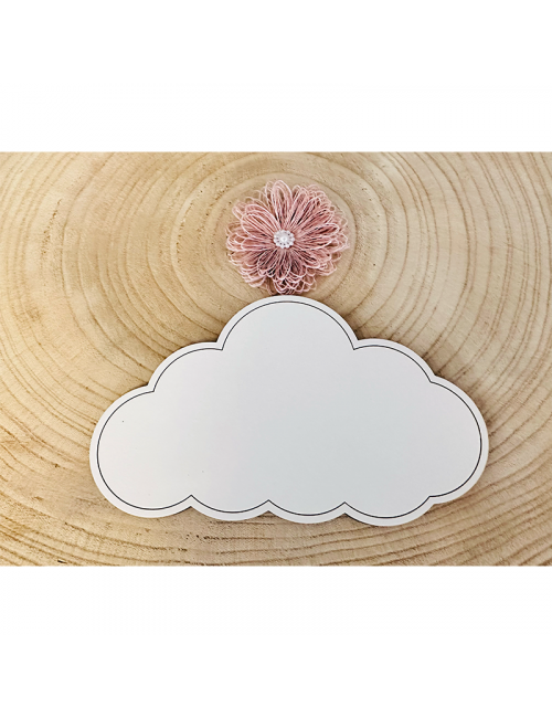 Marco - "Nube" - Adorno - Madera