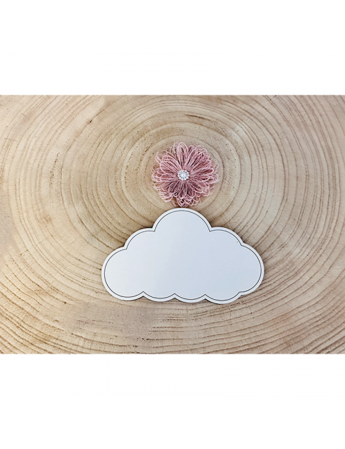 Marco - "Nube" - Adorno - Madera