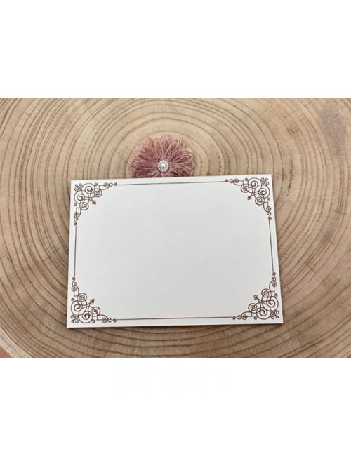 Marco - "Rectángulo" - Adorno - Madera