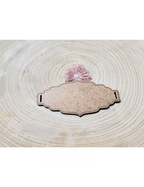 Marco  - "Cinturón-1" - Adorno - Madera