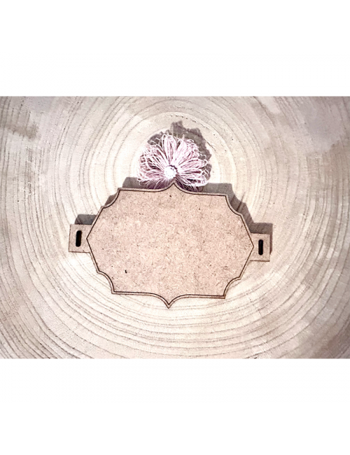 Marco - "Cinturón-3" - Adorno - Madera